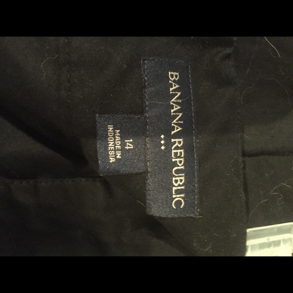 Banana republic black skirt